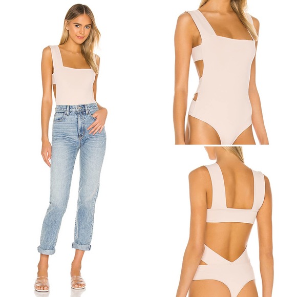 SOLD! FREE PEOPLE Oh She's Strappy Bodysuit NWT - Picture 2 of 12